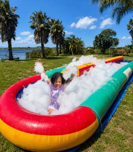 8m Double Waterslide