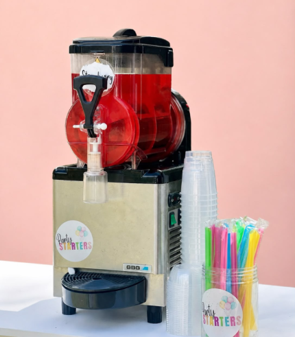 Slush machine cups and flavours - Party Starters Cape Town