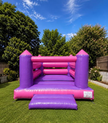 Pink fairy jumping castle 4x4 hire Cape Town