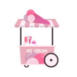 Gelato cart hire for events - Party Starters Cape Town